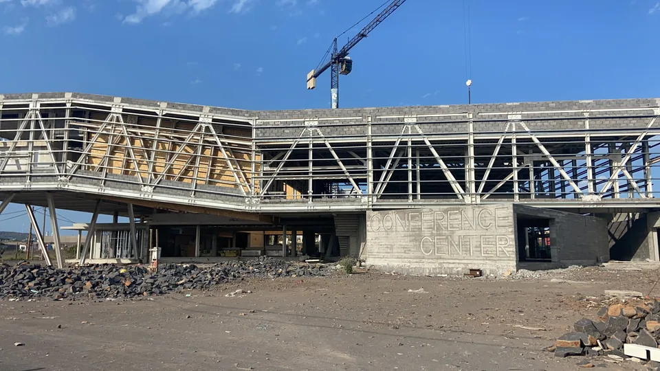 Conference Center da NOSi em construção